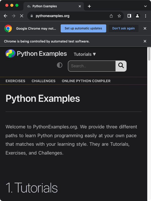 Open URL in browser